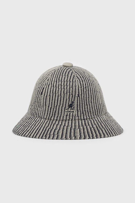 Шляпа с примесью шерсти Kangol цвет серый