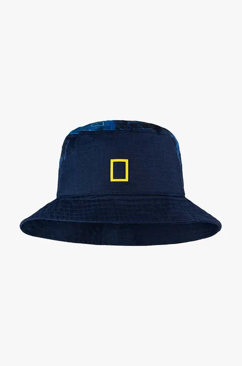Καπέλο Buff χρώμα: ναυτικό μπλε