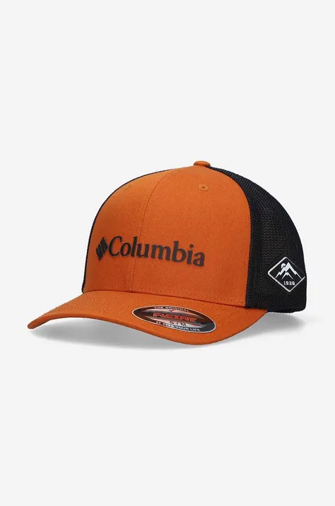 Columbia czapka z daszkiem Mesh Ball Cap kolor brązowy z aplikacją 1495921-858