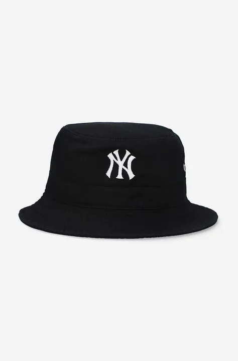 Bavlnený klobúk 47brand New York Yankees čierna farba, bavlnený
