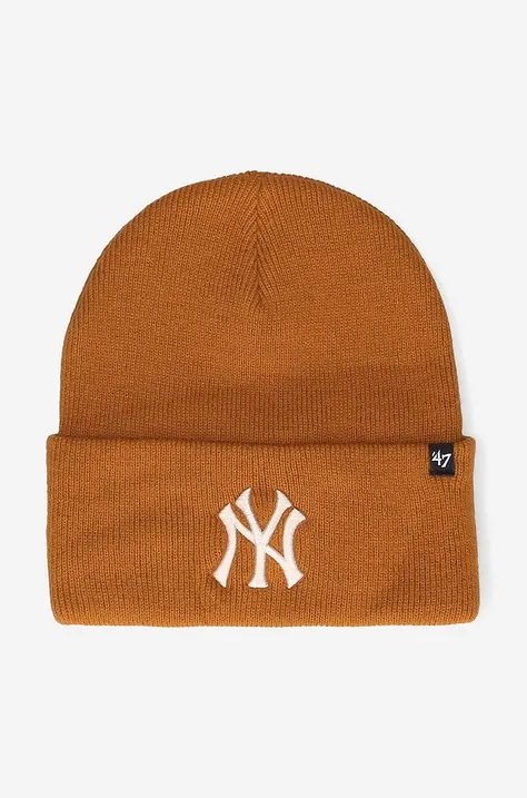 47brand czapka New York Yankees Haymaker kolor brązowy