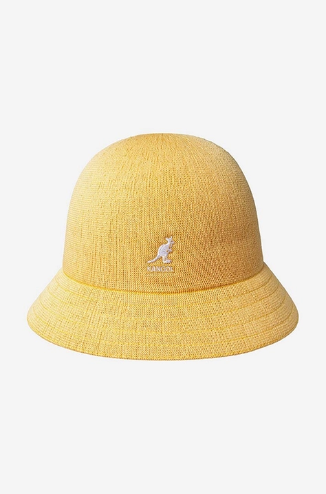 Obojstranný klobúk Kangol K3555.GREEN.APRICOT-GRN/APRICT, zelená farba