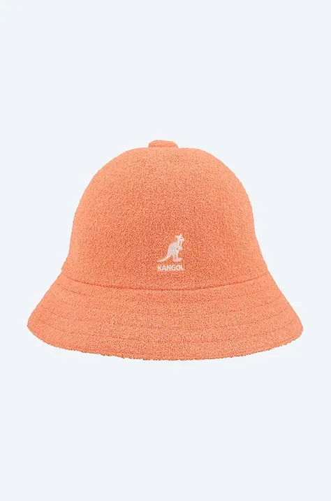 Καπέλο Kangol Bermuda Casual χρώμα: πορτοκαλί