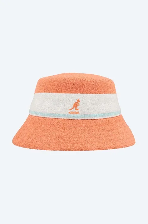 Kangol kapelusz 0 kolor pomarańczowy K3326ST.PEACH-PEACH.PINK