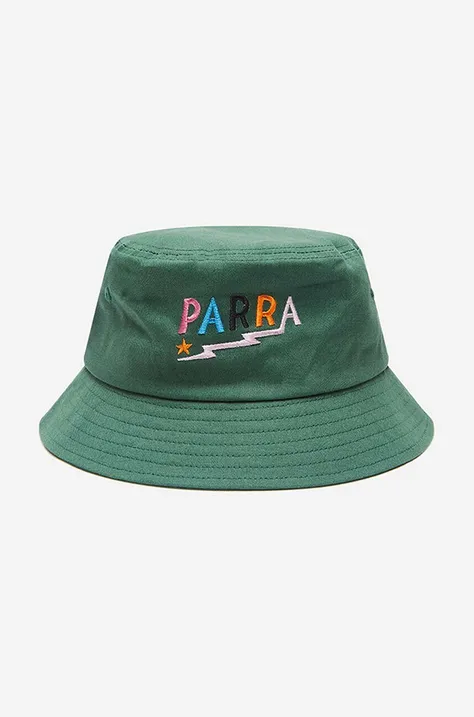 Bavlnený klobúk by Parra 47360.GREEN-GREEN, zelená farba, bavlnený