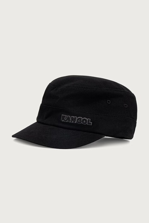 Kangol Čiapka so šiltom s bavlnou čierna