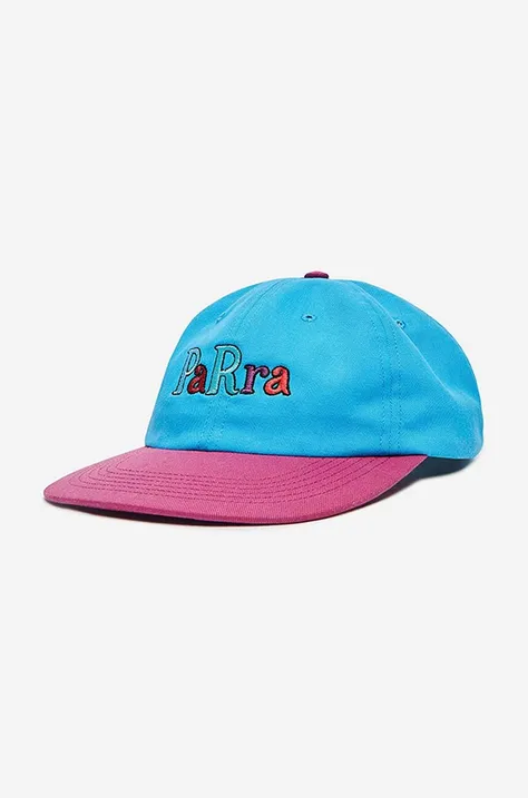 by Parra baseball cap Serif Logo 6 blue color