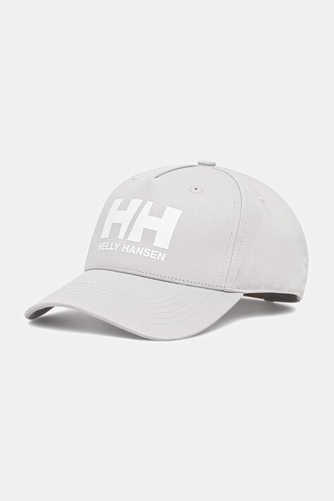 Helly Hansen Czapka Helly Hansen HH Ball Cap czapka z daszkiem snapback bawełniana szara 67434