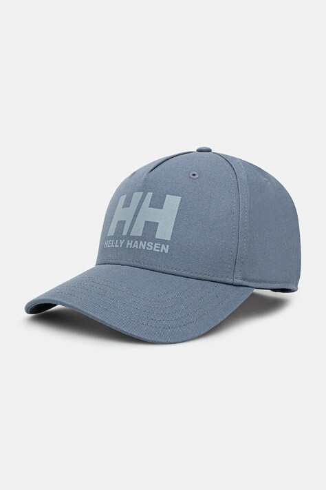 Бавовняна бейсболка Helly Hansen Czapka Helly Hansen HH Ball Cap 67434 001 з принтом