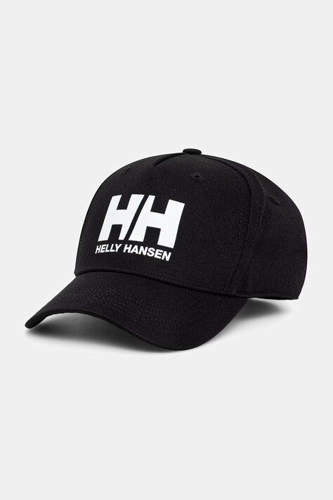 Helly Hansen Czapka Helly Hansen HH Ball Cap czapka z daszkiem snapback bawełniana czarna 67434