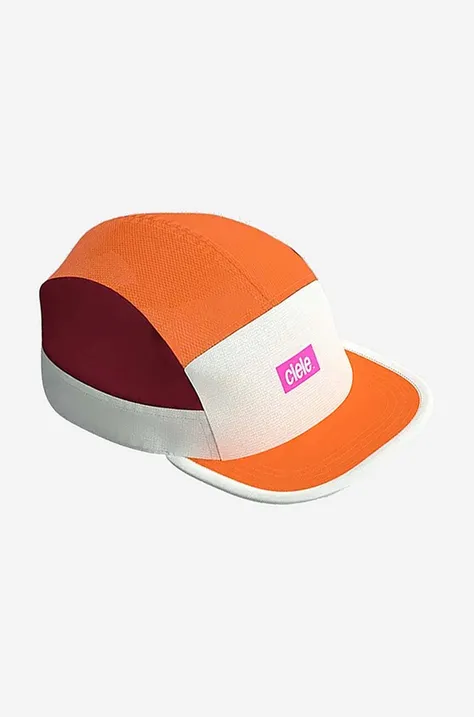 Ciele Athletics czapka z daszkiem  ALZCap kolor pomarańczowy z aplikacją CLALZSGS.WH001-WH001