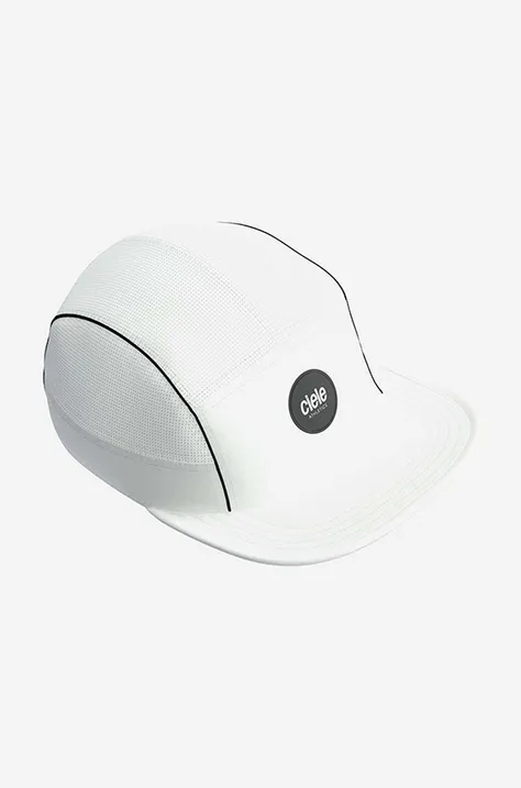 Ciele Athletics czapka z daszkiem kolor biały z nadrukiem CLGCPB.WH001-WH001