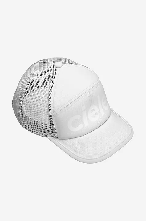 Ciele Athletics czapka z daszkiem kolor biały z nadrukiem CLTRKCSCC.WH001-WH001