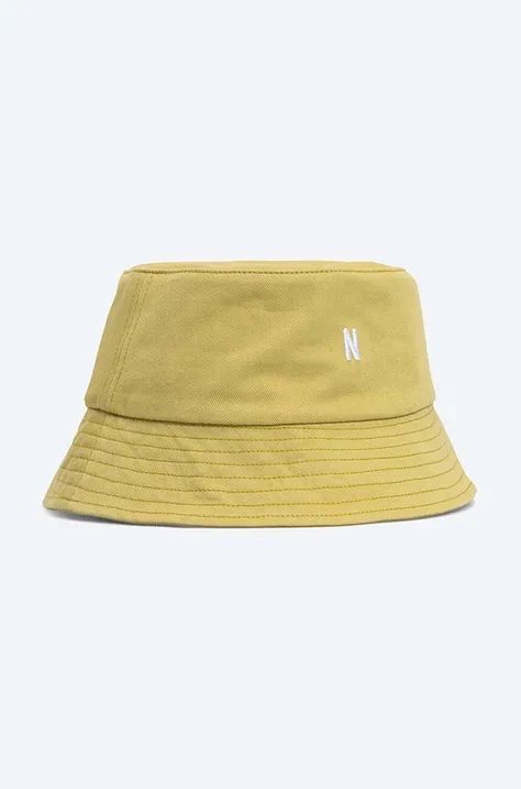 Norse Projects cotton hat green color