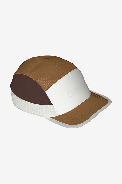 Ciele Athletics șapcă culoarea maro, cu imprimeu CLALZSCCS.WH001-WH001