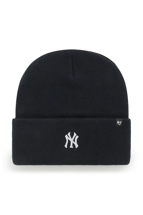 Шапка 47 brand MLB New York Yankees колір чорний B-BRNCK17ACE-NYA