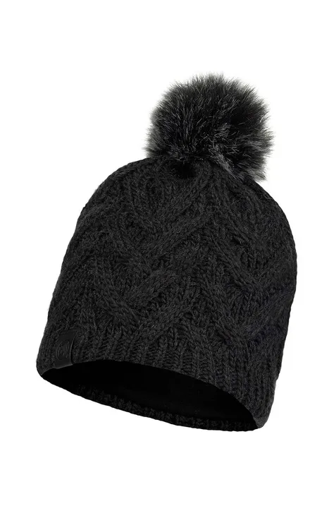 Καπέλο Buff Caryn χρώμα: μαύρο