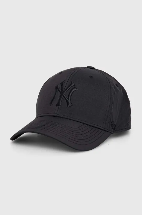 Kapa s šiltom 47brand MLB New York Yankees črna barva