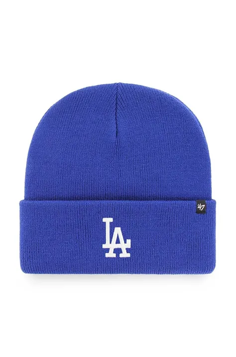 Шапка 47 brand MLB Los Angeles Dodgers в синьо