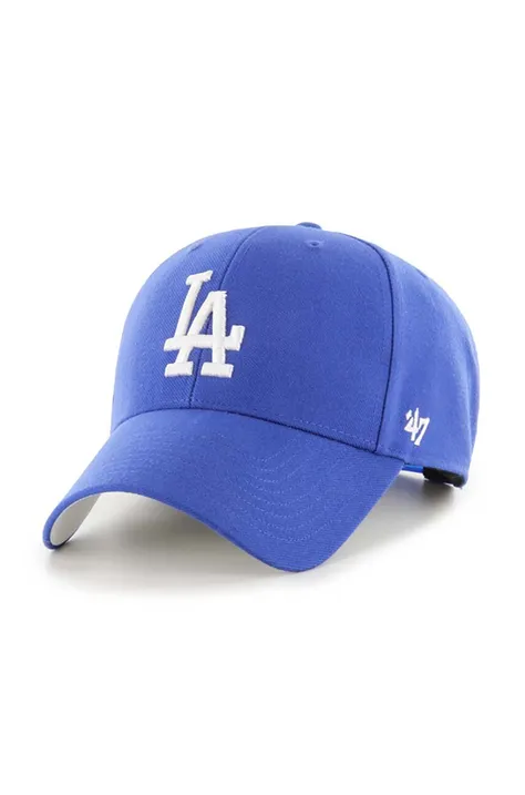 Кепка з домішкою вовни 47 brand MLB Los Angeles Dodgers з аплікацією