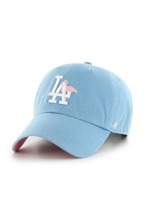 Кепка 47 brand MLB Los Angeles Dodgers с аппликацией B-ICACL12GWS-CO