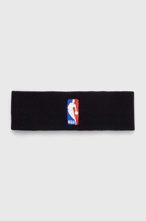 Naglavni trak Nike NBA črna barva
