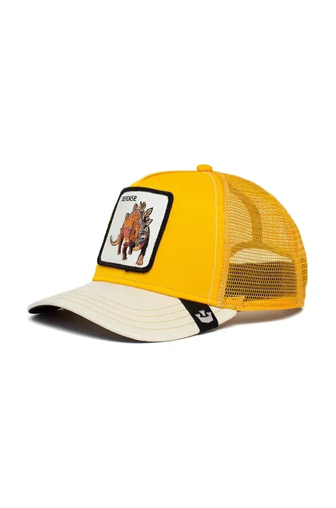 Καπέλο Goorin Bros Roofed Lizard χρώμα: κίτρινο, 101-0143