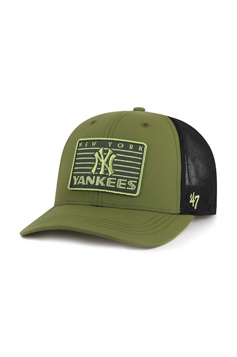 Kapa sa šiltom 47 brand MLB New York Yankees boja: zelena, s aplikacijom, B-OUTTK17NYP-FF