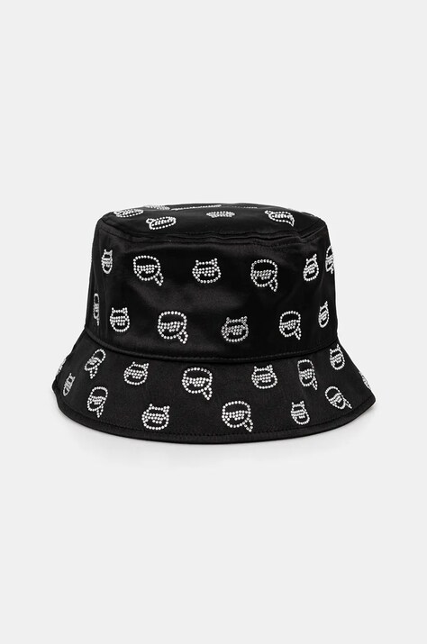 Karl Lagerfeld palarie culoarea negru, 246W3403