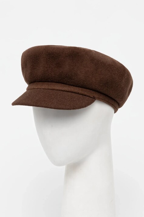 Kangol bereta de lana WOOL SPITFIRE culoarea maro, de lana, 0259BC.TB274