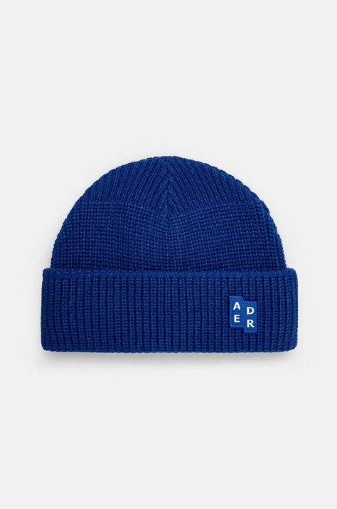 Ader Error wool beanie blue color BMSGFYHW0501BL