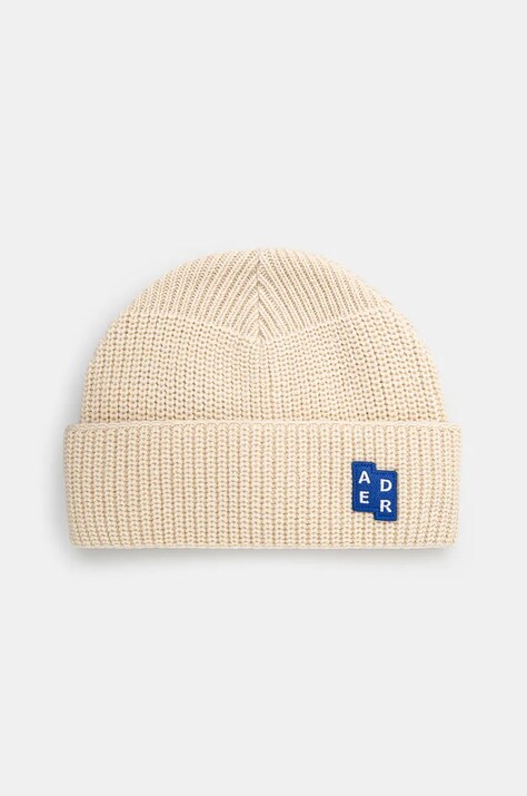 Ader Error wool beanie beige color BMSGFYHW0501OW