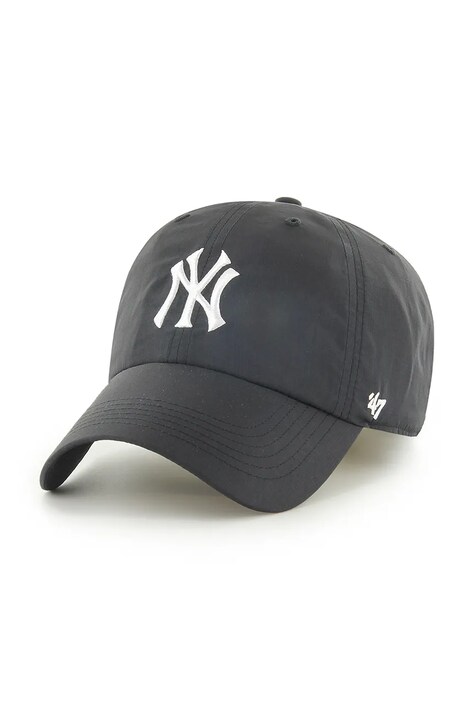 47 brand șapcă MLB New York Yankees culoarea negru, uni, B-BRRRC17BBU-BK