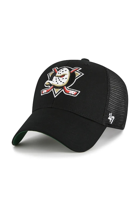 Καπέλο 47 brand NHL Anaheim Ducks χρώμα: μαύρο, H-BRANS25CTP-BKH