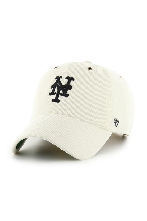 47 brand MLB New York Mets kolor szary z aplikacją B-TCDCU16IWS-SS