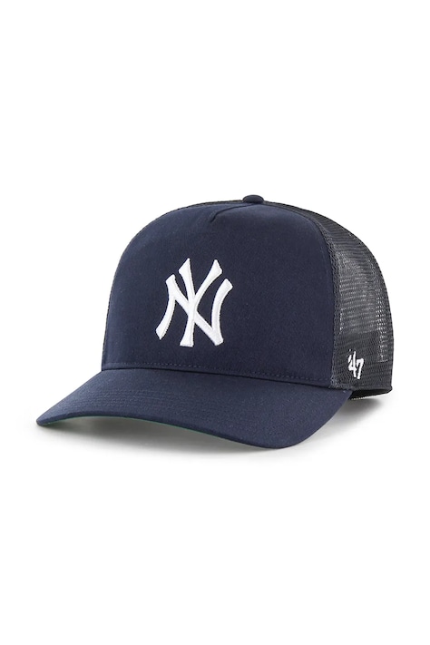 47 brand șapcă MLB New York Yankees culoarea bleumarin, uni, B-MSHTC17GWP-NY