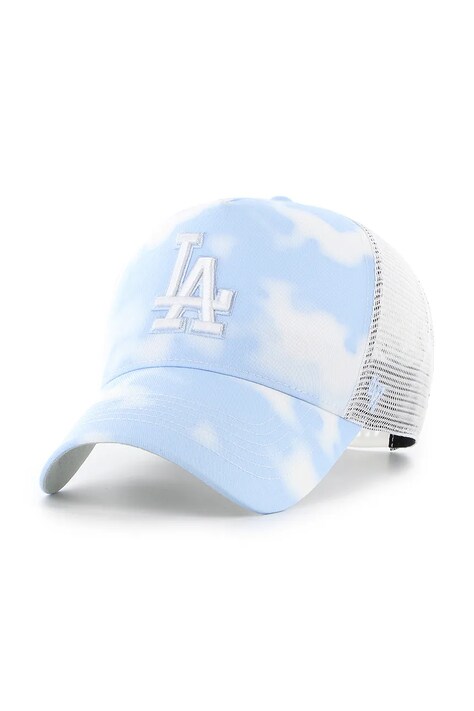 Kšiltovka 47 brand MLB LA Dodgers modrá barva, s aplikací, B-ITCDT12PTP-LC