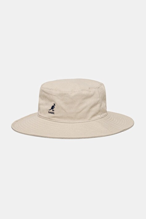 Шляпа из хлопка Kangol WASHED FISHERMAN цвет бежевый хлопковая K5368.KH262