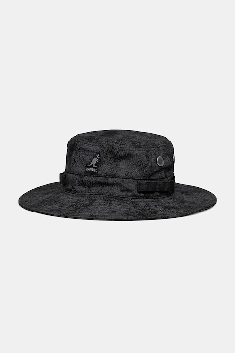 Шляпа из хлопка Kangol SALVAGED OUTDOOR цвет чёрный хлопковая K5437.BK001