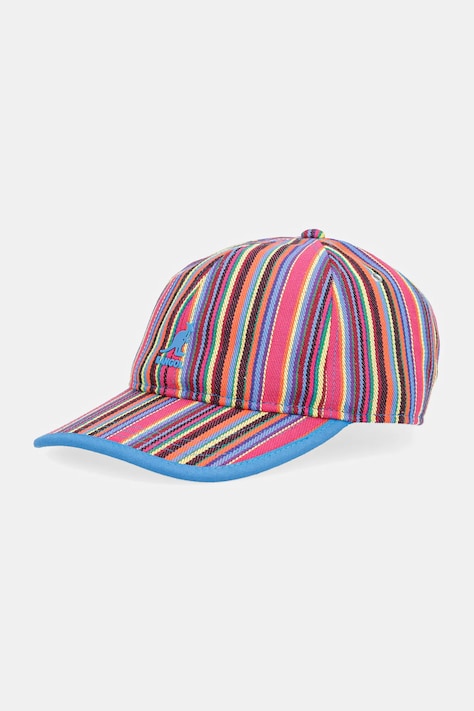 Kangol czapka z daszkiem STRIPE BUCKET kolor multicolor wzorzysta K5448.RM901
