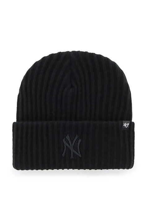 47 brand czapka MLB New York Yankees kolor czarny B-HRBRC17ACE-BKA