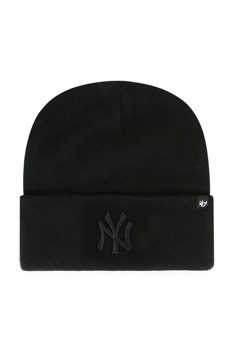 47 brand Czapka beanie MLB New York Yankees czarna B-HYMKR17ACE-BKAL