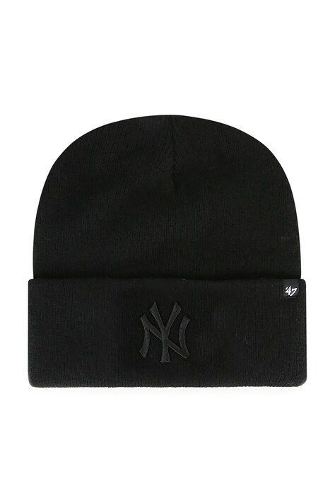47 brand căciulă MLB New York Yankees culoarea negru, B-HYMKR17ACE-BKAL