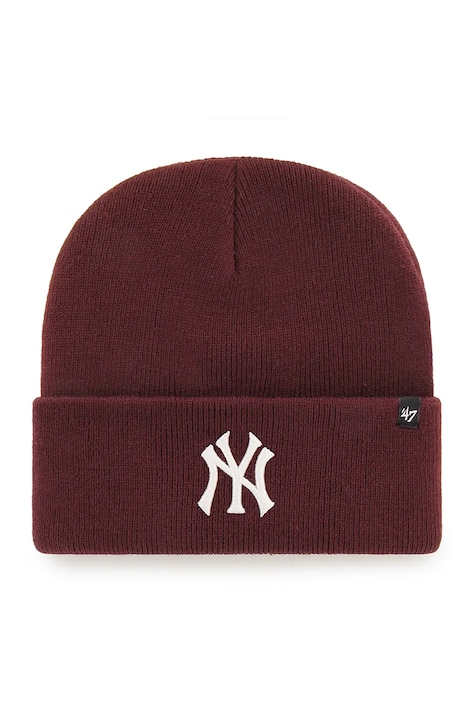 Čepice 47 brand MLB New York Yankees vínová barva, B-HYMKR17ACE-KMI