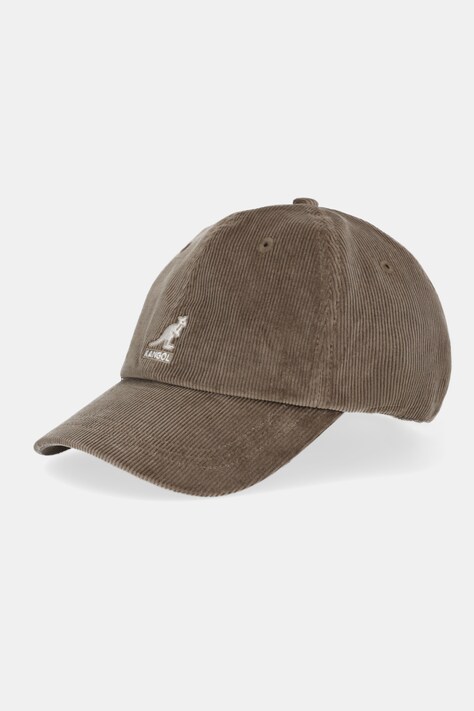Kangol czapka z daszkiem CORD HAWKER kolor zielony K5206HT.NI044
