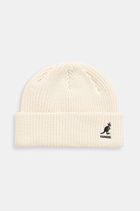 Kangol căciulă POMPOM culoarea bej, K3454.NT159