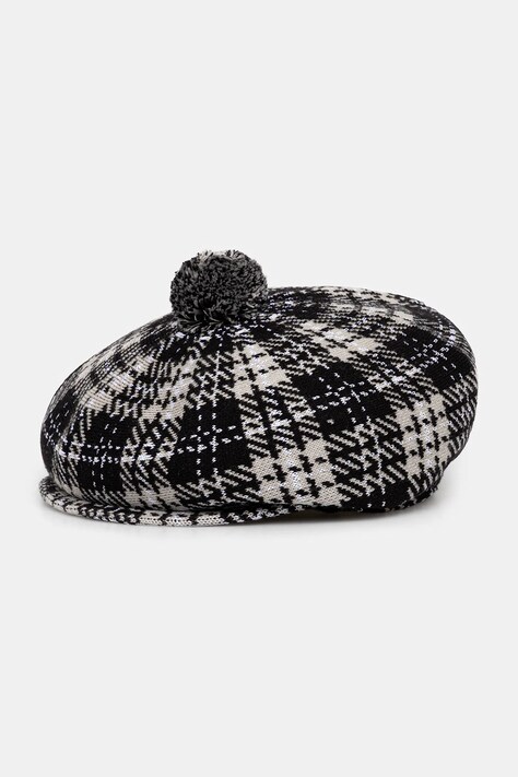 Kangol kaszkiet z domieszką wełny HERITAGE kolor szary K3778.BC020