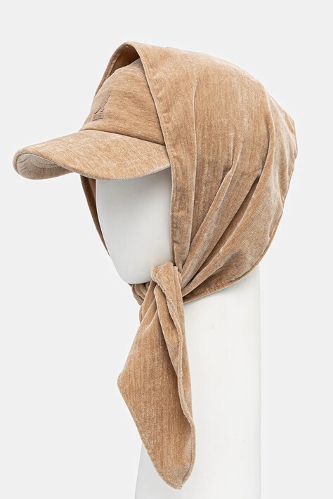 Kangol VELVET DRAPE 5-PANEL kolor brązowy K5475.OT272