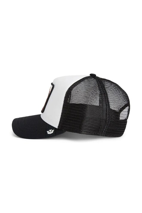 Goorin Bros czapka z daszkiem z dodatkiem bawełny King Trucker kolor biały 101-2459