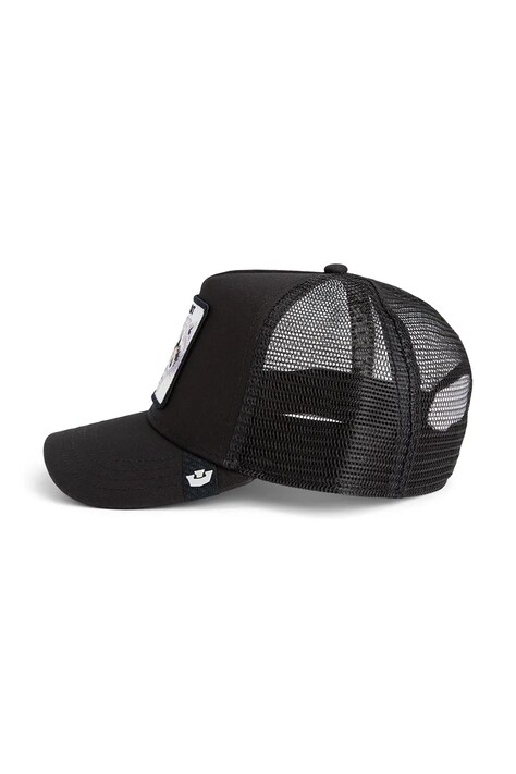 Goorin Bros czapka z daszkiem z dodatkiem bawełny Bandit Trucker kolor czarny 101-2453